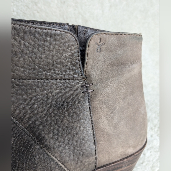 EMU Carlise Boot Women's Brown Color Leather Size 7 Wedge Heel - Picture 5 of 11